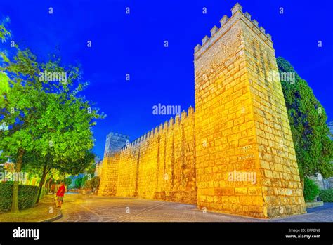 View of is a royal palace in Seville, Andalusia, Spain, originally ...