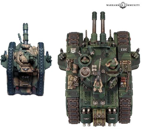 Size comparison of the new tank to the LR based on turret and hatches : r/TheAstraMilitarum