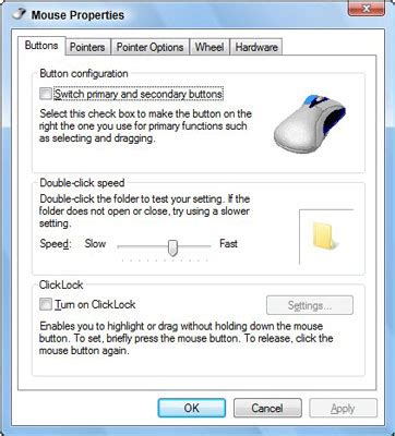 Change Your PC’s Mouse Settings - dummies