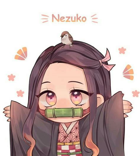 Chibi Nezuko / "NEZUKO CHIBI KIMETSU NO YAIBA" Canvas Print by reinzeru | Redbubble - baozilive