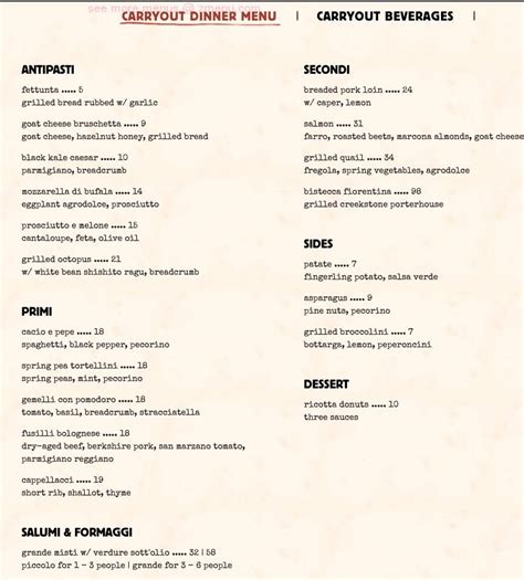 Online Menu of Sotto Restaurant, Cincinnati, Ohio, 45202 - Zmenu