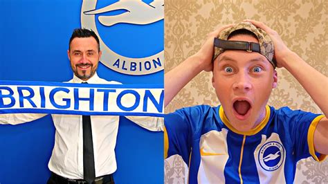 BRIGHTON HAVE A NEW MANAGER!! 😱 - YouTube