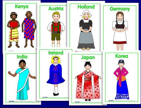 Children from around the world posters | Costumes around the world ...