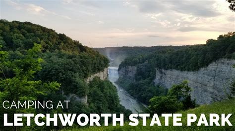 Camping Letchworth State Park the Grand Canyon of the East | RV Lifestyle - YouTube