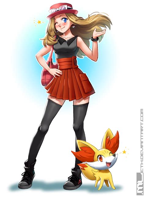 Pokemon - Serena by MLeth on DeviantArt