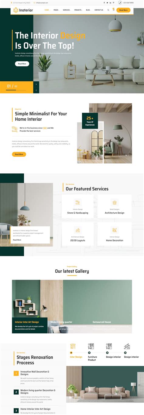 50+ Best Interior Design WordPress Themes 2024 (Free & Premium) - Theme Junkie