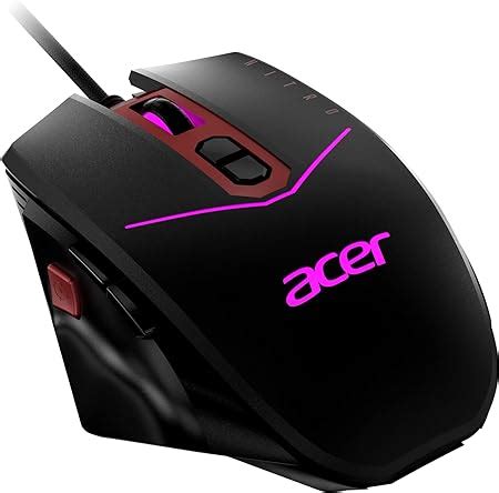 Amazon.com: Acer Nitro Gaming Mouse II Gaming Mouse with PAW3325 Sensor, Adjustable DPI & 8 ...