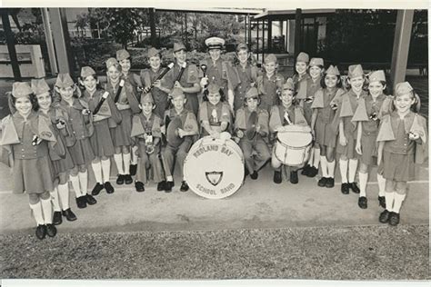 Photograph of the Redland Bay State School Band; Redland Times; ca 1980s; P01173 | eHive