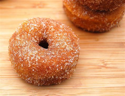 Baked Mini Pumpkin Donuts