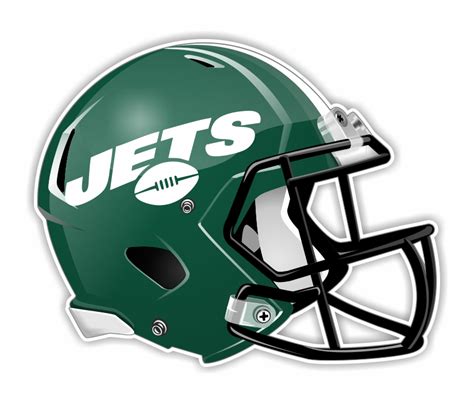 New York Jets Football Helmet Precision Cut Decal