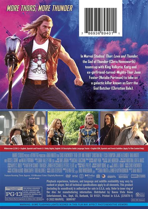 Thor.Love.And.Thunder-DVD.Cover-Back | Screen-Connections