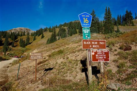 Black Bear Pass, a difficult trail in Colorado - Roadstotravel