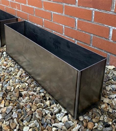 Metal Planters Steel Planter outdoor Planter Steel Plant - Etsy