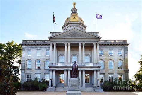 New Hampshire State House Photograph by Catherine Sherman