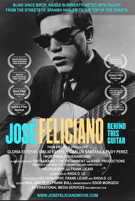 TVD Radar: José Feliciano: Behind This Guitar opens San Francisco Latino Film Festival 10/7