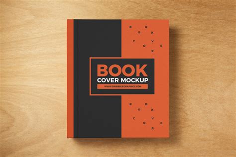 Free Book Cover Mockup PSD | Dribbble Graphics