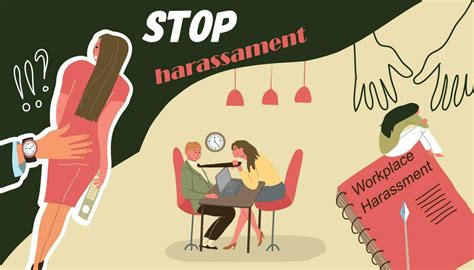 Stop Workplace Harassment Collage 27178777 Vector Art at Vecteezy