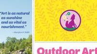 29 Outdoor Art Explorer Badge Ideas - Girl Scout Juniors | outdoor art ...