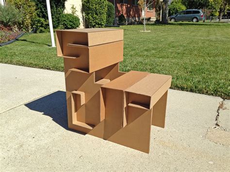 Cardboard Chair Project :: Behance