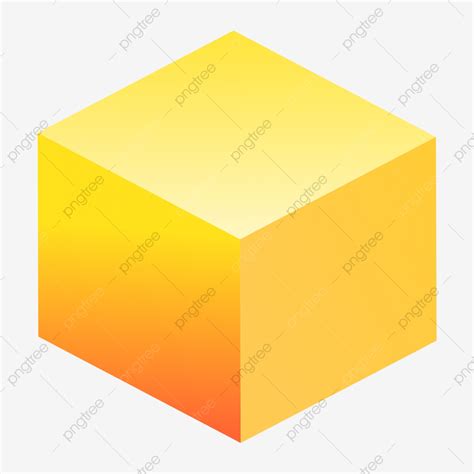 Yellow Box Clipart Transparent PNG Hd, Square Yellow Luminous Box Gradient Box Yellow Box ...