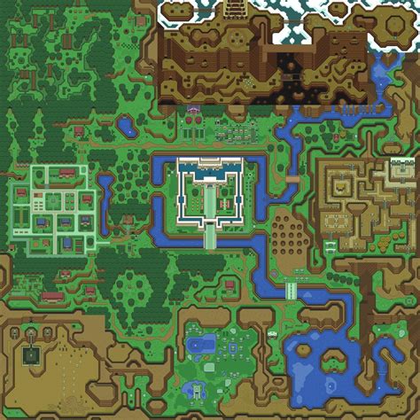 Here's a map of an old video game I got off google. Please up-vote and ...