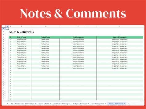 Project Tracker for Google Spreadsheet, Project Management Template, Daily to Do List Task ...