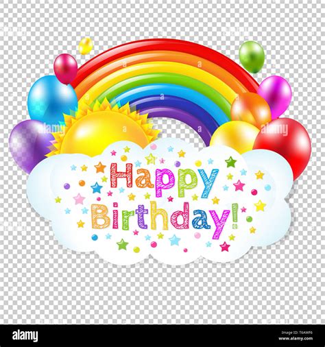 Rainbow Happy Birthday Banner Party Supplies Paper & Party Supplies ...