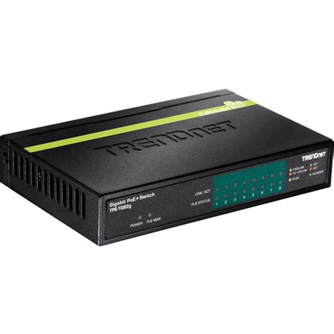 8-Port Gigabit POE+ Switch - Zions Security Alarms - ADT Dealer