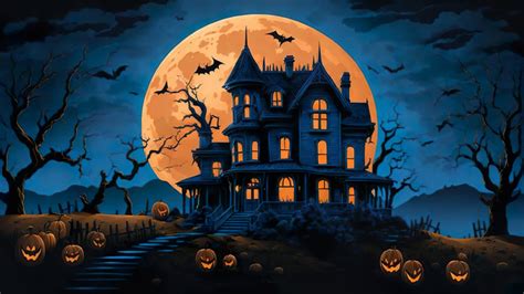 A Haunted Mansion Transformed For Spooky Halloween Celebration ...