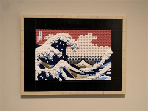 The Great Wave personalized : r/lego