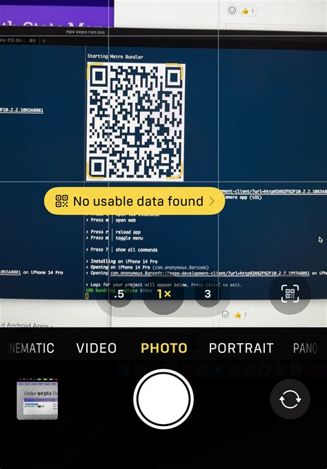 Cannot use iOS device to scan QR code with Metro Bundler via npx expo run:ios · Issue #19150 ...