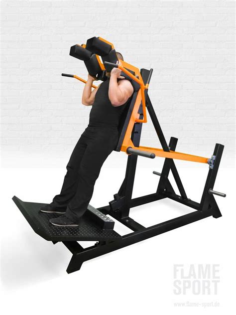 (1R) Front Squat Machine / Back Squat Machine / Plate loaded/ Flame Sport - FLAME SPORT ...