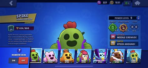 Coloring page Brawl Stars Skins spike skin 2, spike brawl stars skin - ssi.ne.jp