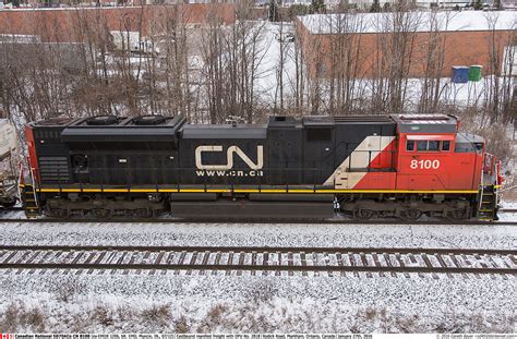 CN8100GB_Markham_270116 | Canadian National SD70ACe CN 8100 … | Flickr