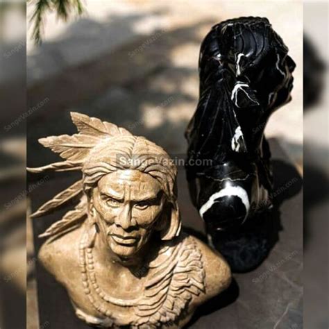 American Indian Stone Sculpture |Buy Online Statue |Vazin Co