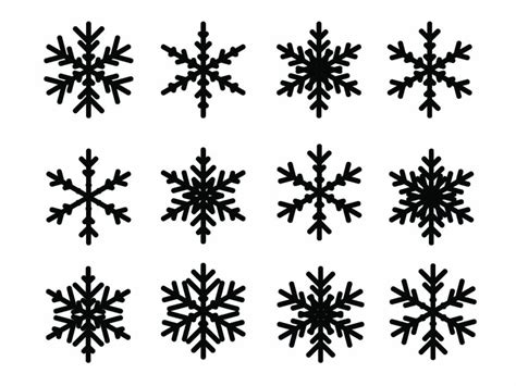 Simple Snowflake Vector Image and Cut Files SVG PNG JPEG - Etsy Canada