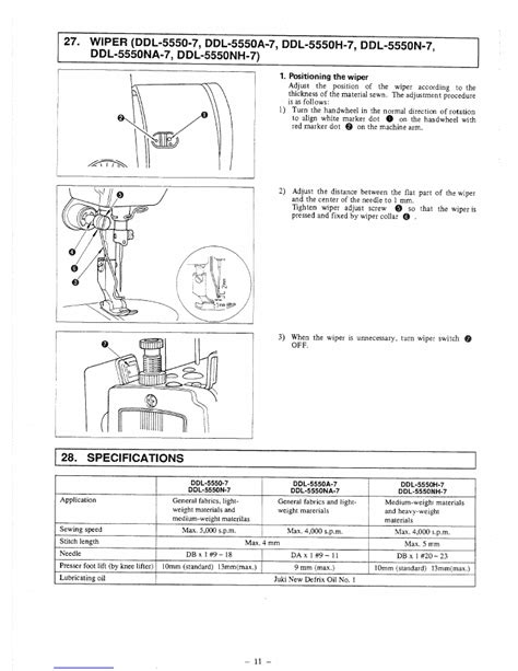 JUKI DDL-5550N-7 Instruction Manual - User Manual - PDF Download