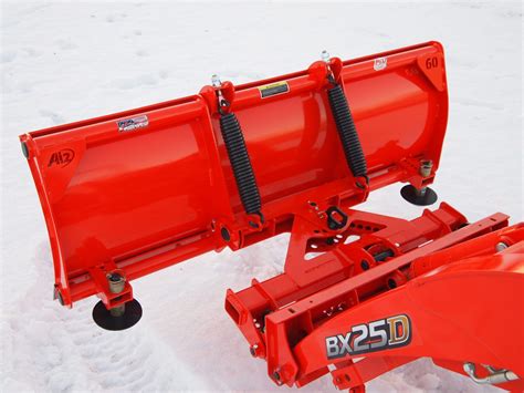 Kubota BX Snow Plow Attachment - Loader Mounted - Ai2 Products | Snow plow, Kubota, Snow blades