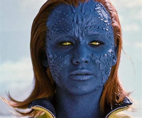 Jennifer Lawrence X Men Makeup