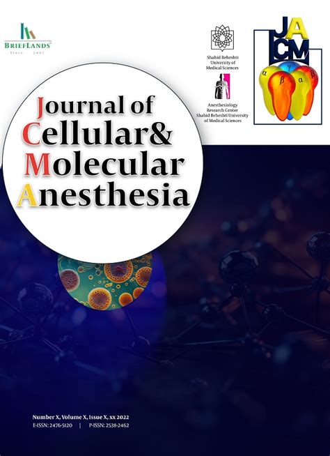 Journal of Cellular & Molecular Anesthesia | Home