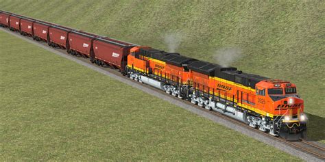 BNSF ET44C4 locomotives in Trainz 2019 by CPTrainzkid on DeviantArt