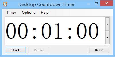 Desktop Countdown Timer