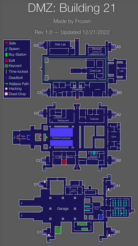 Made a map of building 21. Taking suggestions/revisions for stuff I ...