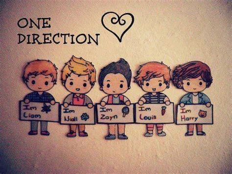 one direction cartoon