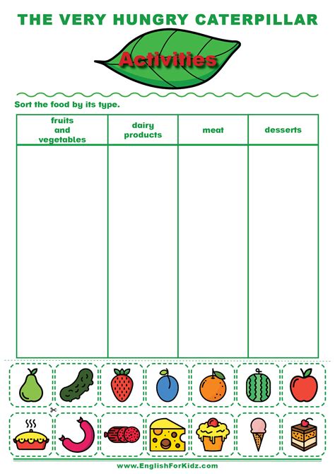 The Very Hungry Caterpillar Printable Book