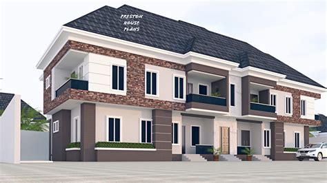 4 Units Of 3 Bedroom Apartments Preston House Plans