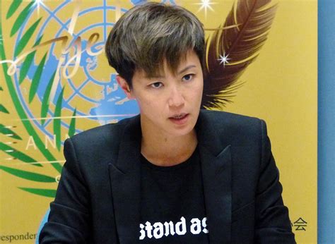 Activist Hong Kong singer faces down China at UN rights body