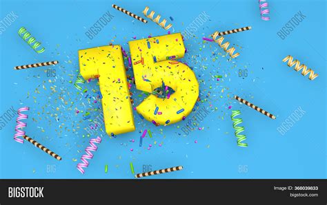 Number 15 Birthday, Image & Photo (Free Trial) | Bigstock