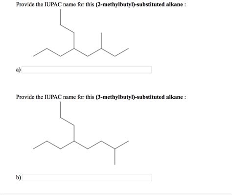 Solved 1. Draw a structure of acyclic alkane that have 6 | Chegg.com