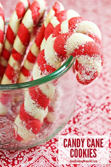 Christmas Candy Cane Cookies Recipe - Home Cooking Memories